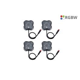 Diode Dynamics Stage Series RGBW LED Rock Light Kit (4-Pack) — product photo