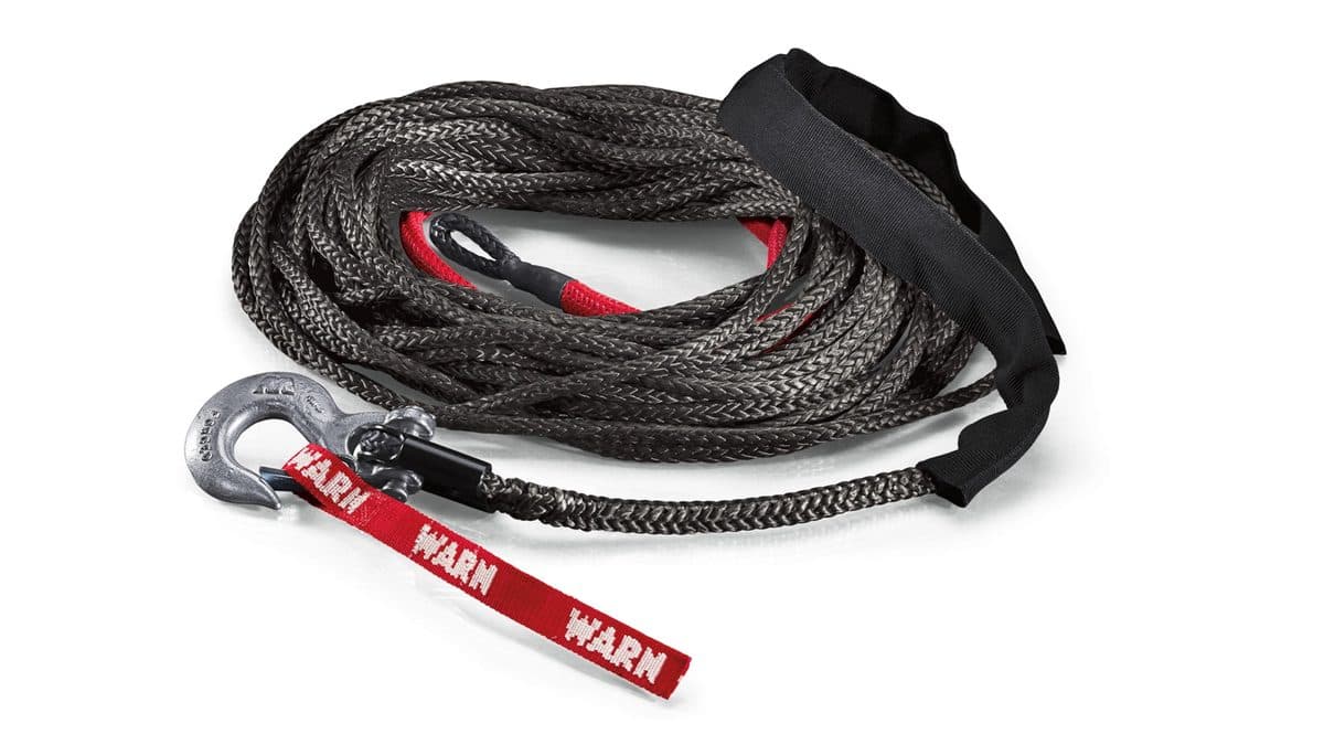 Warn Spydura Synthetic Rope Kit (3/8" x 80ft)